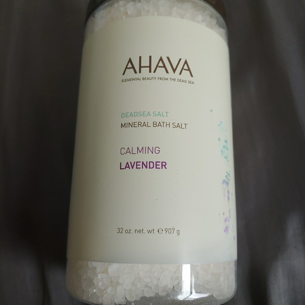 Ahava mineral bath salt